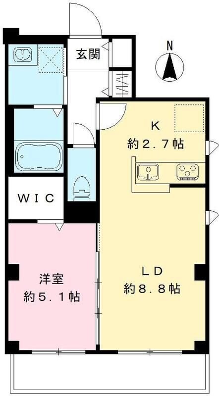 ドルチェ　ヴィータの物件間取画像