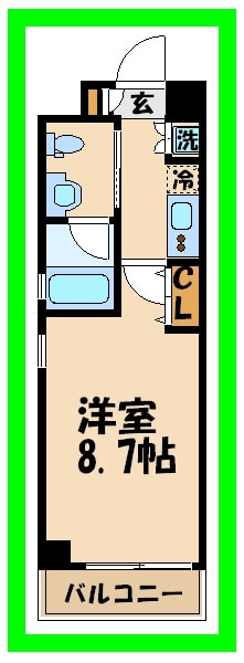 プライムアーバン千歳船橋の物件間取画像