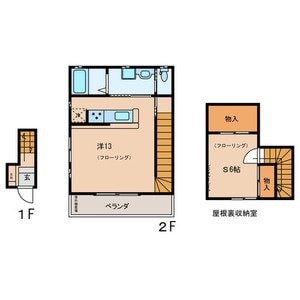 井草弐番館の物件間取画像