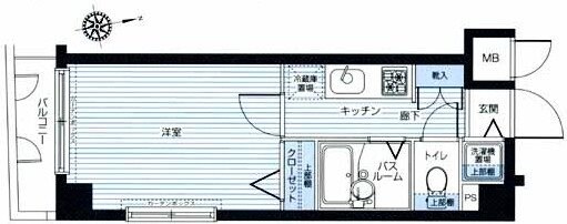 フェニックス高円寺壱番館の物件間取画像