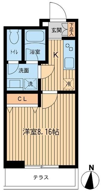 ＳＯＲＡＭＩ　ＴＥＲＲＡＣＥ　ＭＡＴＳＵＢＡＲＡの物件間取画像