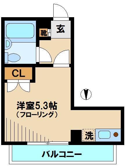 物件間取画像