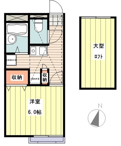 シェリースの物件間取画像