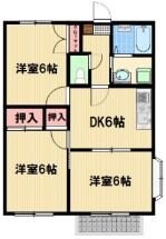 グランデュール３１０の物件間取画像