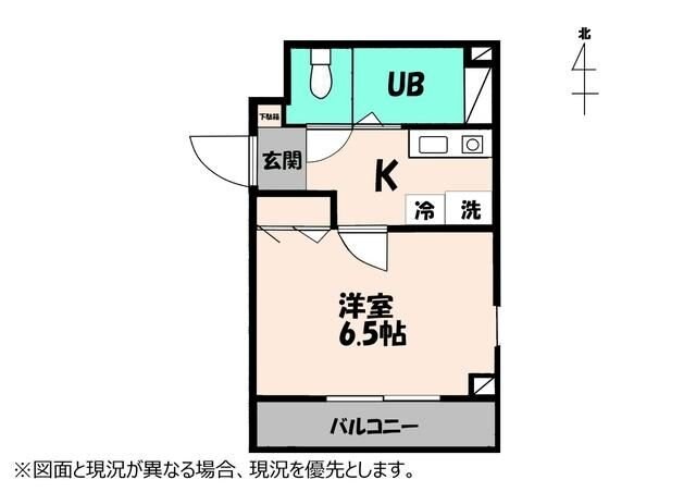 エクセランメールの物件間取画像