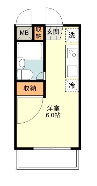 メゾン昭島の物件間取画像