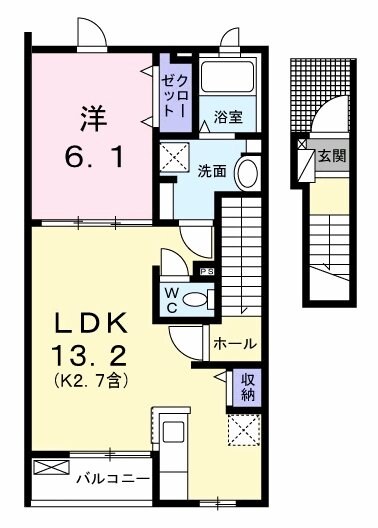 ティグレの物件間取画像