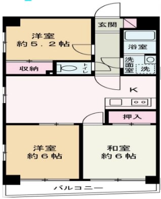 メゾンラワンデルの物件間取画像