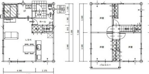 グランソフィア梅郷の物件間取画像