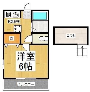 ローレル東大和の物件間取画像