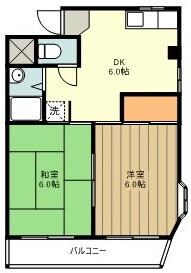 第一木野マンションの物件間取画像