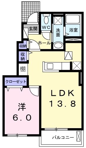 プリモ　ファーレの物件間取画像