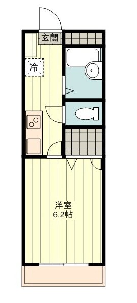 グリーンパークの物件間取画像