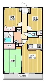 新町ハイツの物件間取画像