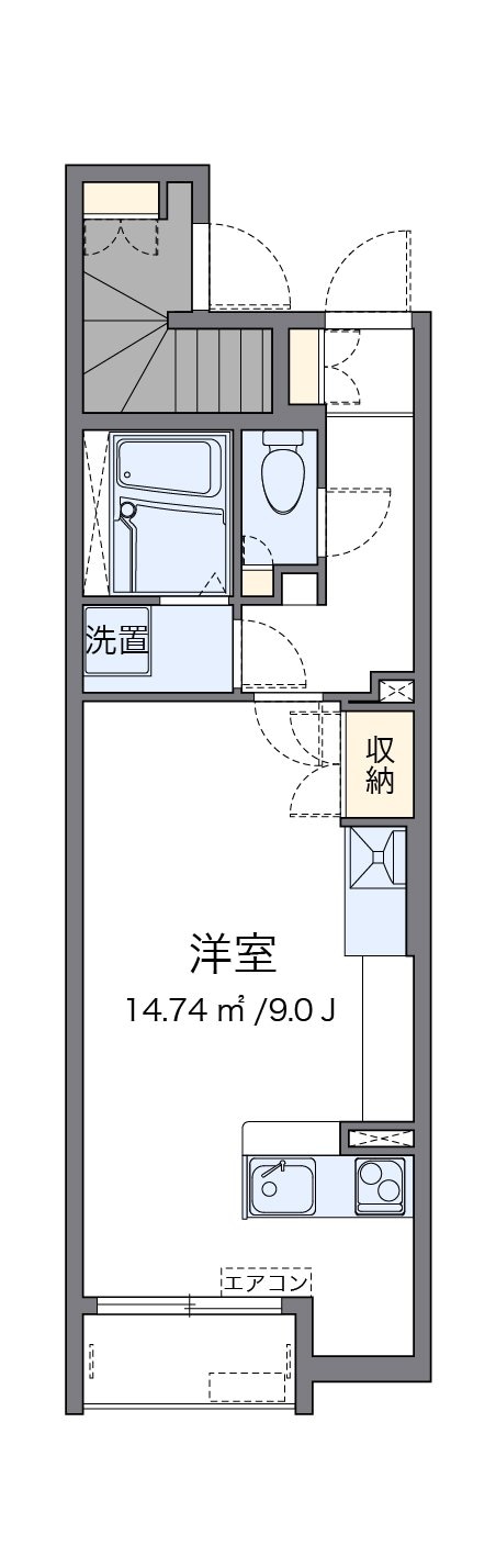 レオネクストハイム　トミの物件間取画像