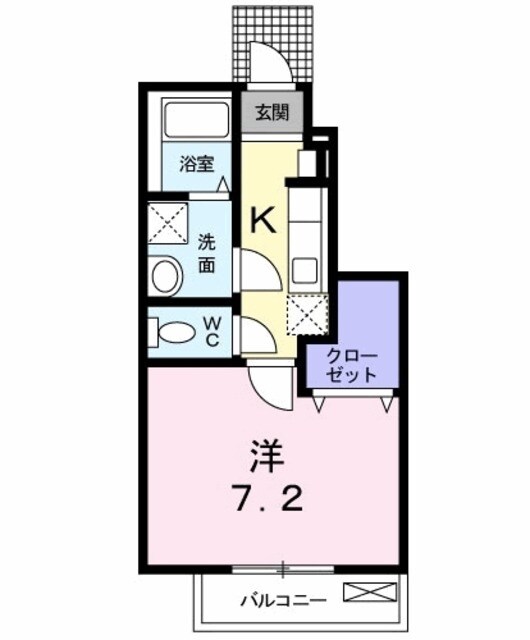 グレイスIIの物件間取画像