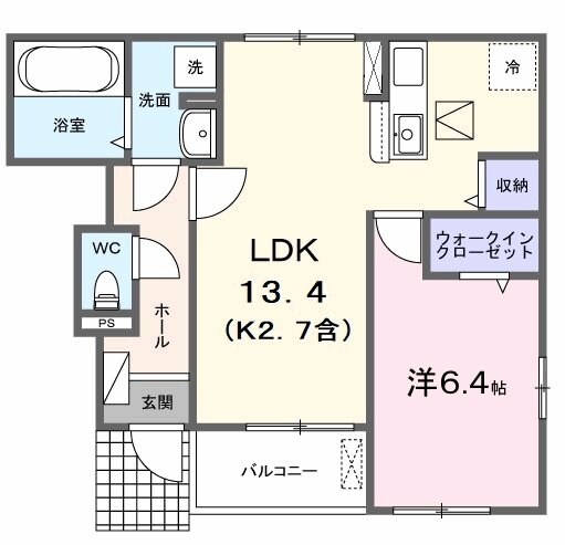 ヴァロの物件間取画像