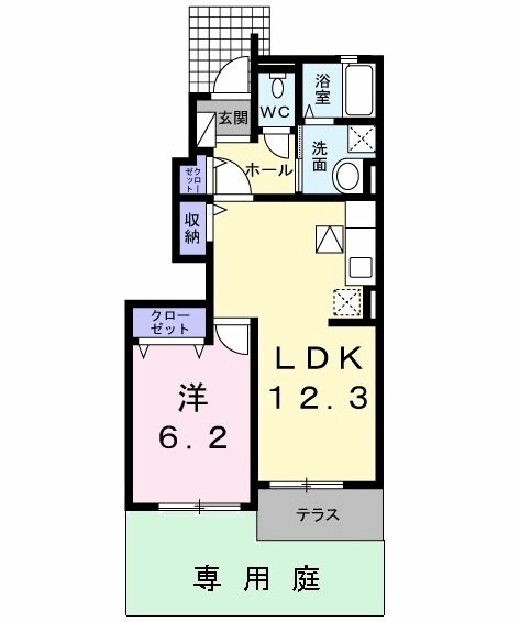 エスペランサ・プラザIIの物件間取画像