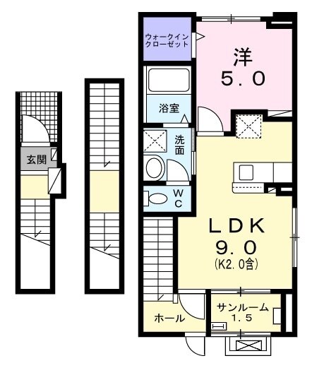 エルベート　IIの物件間取画像