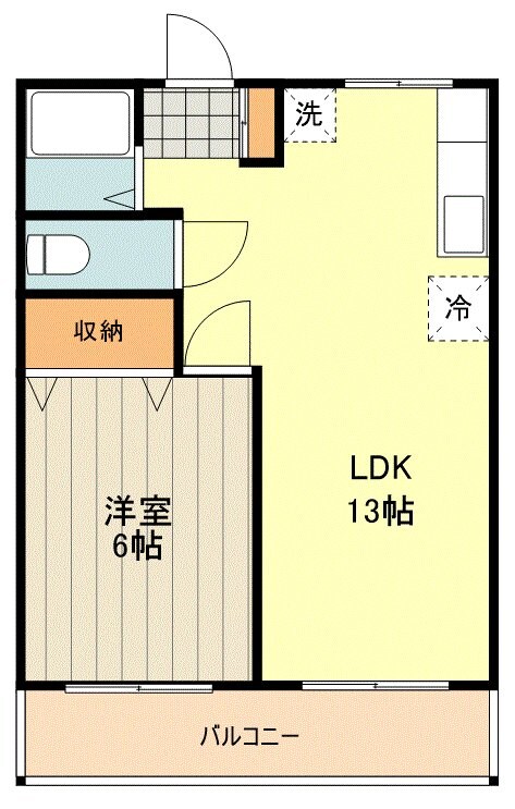 大南マンションの物件間取画像