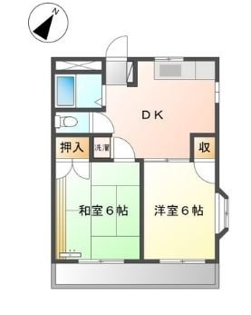 エクセル山下の物件間取画像