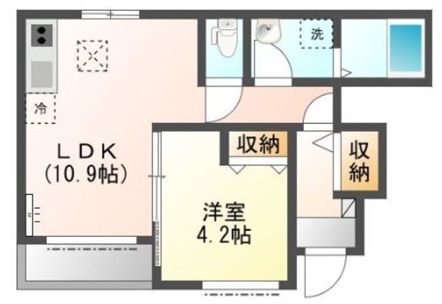 ボーグラシアの物件間取画像