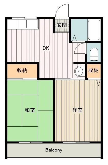 シティハイム　サカモトの物件間取画像