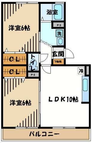 ファミール豊田の物件間取画像