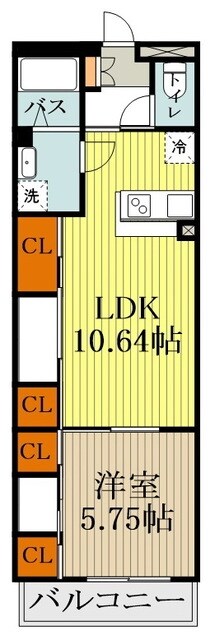 リブリ・花小金井の物件間取画像