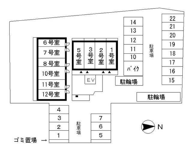 昭島コートエレガンスＤの物件内観写真
