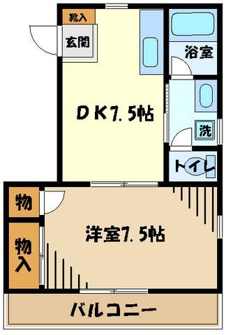 物件間取画像