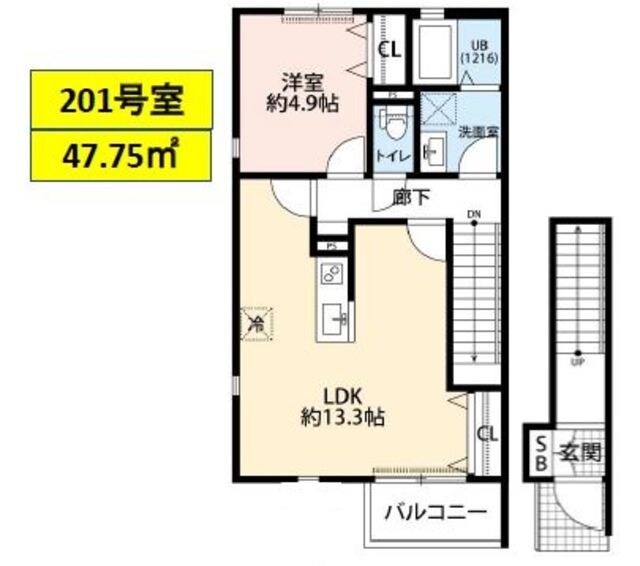 ＤｕｒａＣａｓａ　ＭＩＨＯＲＩの物件間取画像