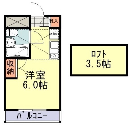アドバンスドミトリーの物件間取画像