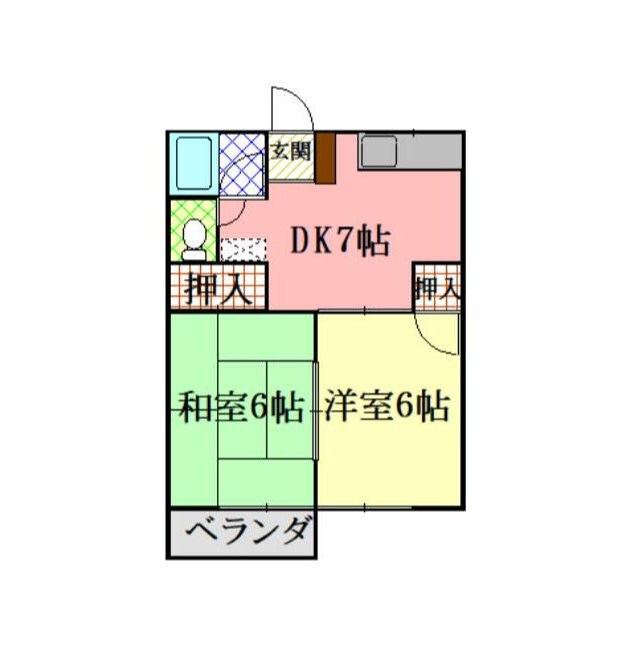 物件間取画像