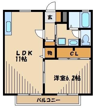 物件間取画像