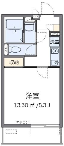 クレイノプラムガーデンＯＧＭの物件間取画像