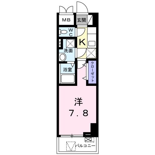 スアヴィス横須賀中央の物件間取画像