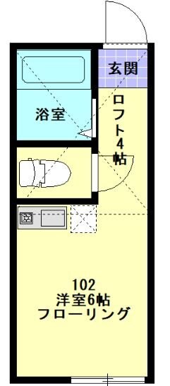 ユナイト田浦マルコ・ルッキネリの物件間取画像