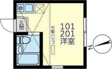 ユナイト田浦アステリオンの物件間取画像