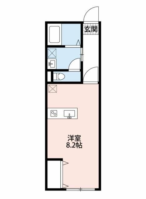 フォレスト馬堀海岸の物件間取画像