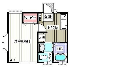 ラカサデ上町の物件間取画像