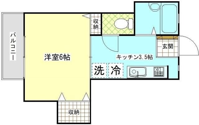 フォレストハイムの物件間取画像