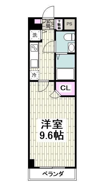 アルカサーノ新杉田の物件間取画像