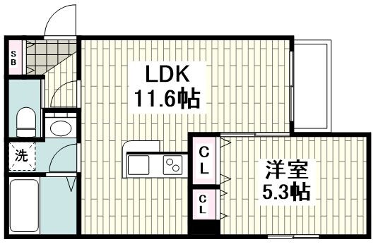 Pont Livre～ポン　リーヴル～の物件間取画像