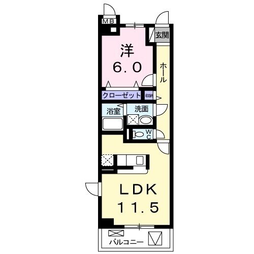 グラン　レーヴIIIの物件間取画像