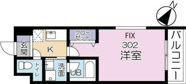ラティーダ下並木IIの物件間取画像