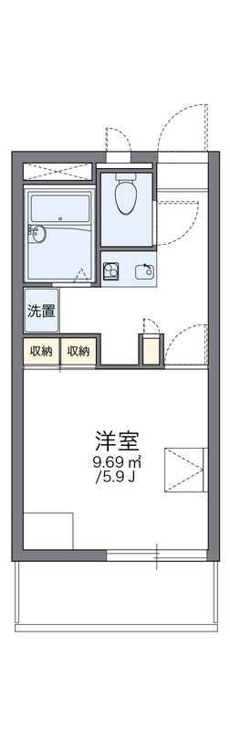 レオパレスアネックスグランドゥールの物件間取画像