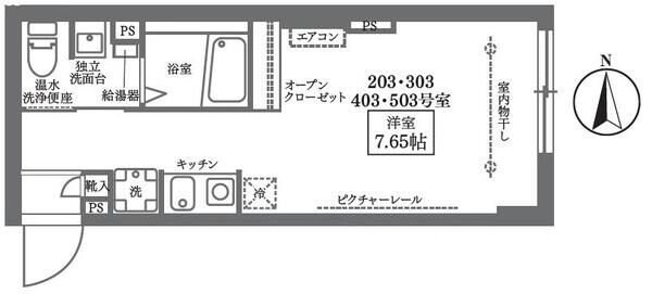 ＣＯＣＯＣＵＢＥ川崎の物件間取画像