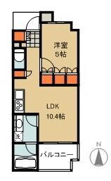 ＩＸＩＡ鶴見ステーションフロントの物件間取画像