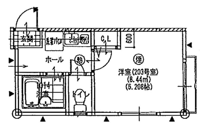 ヴィラッジオ矢向の物件間取画像